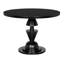Varick Round Mahogany Wood Dining Table