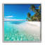 «Tropical Beach View» par Riley B - reproduction sur toile tendue-93942137