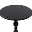 Table d'appoint ronde vintage en métal (2 pièces), idéale pour balcon, plage ou petits espaces, pour exposer des livres.