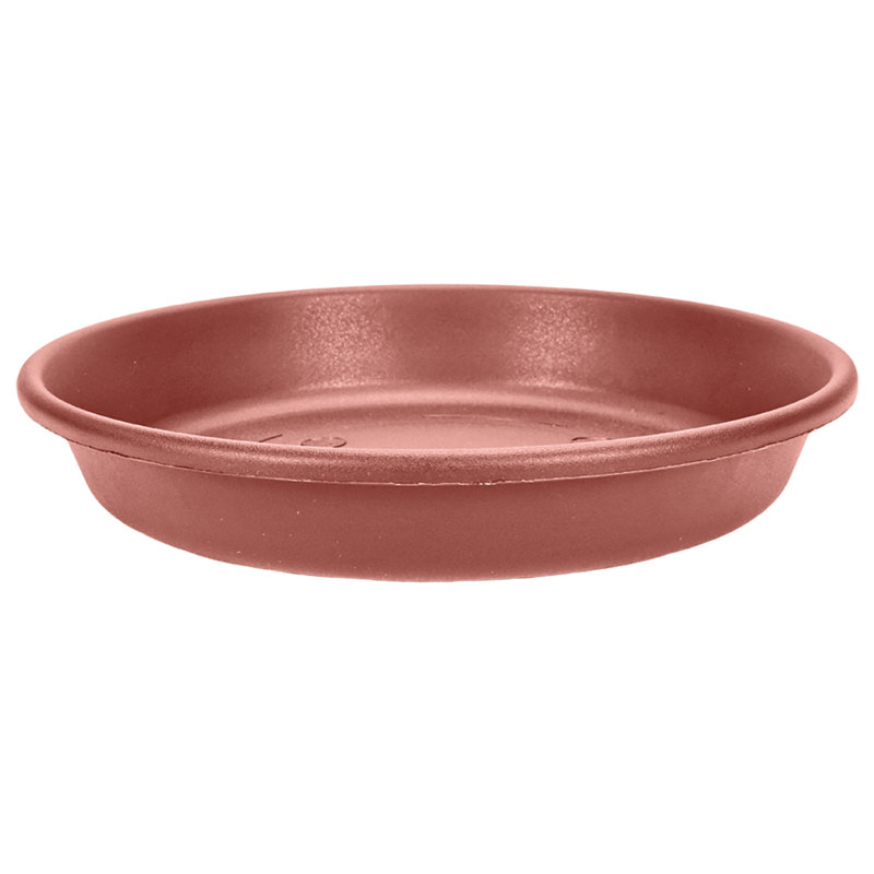 Pot à fleurs en plastique , Argile, H 3 po x l 21 po x P 21 po