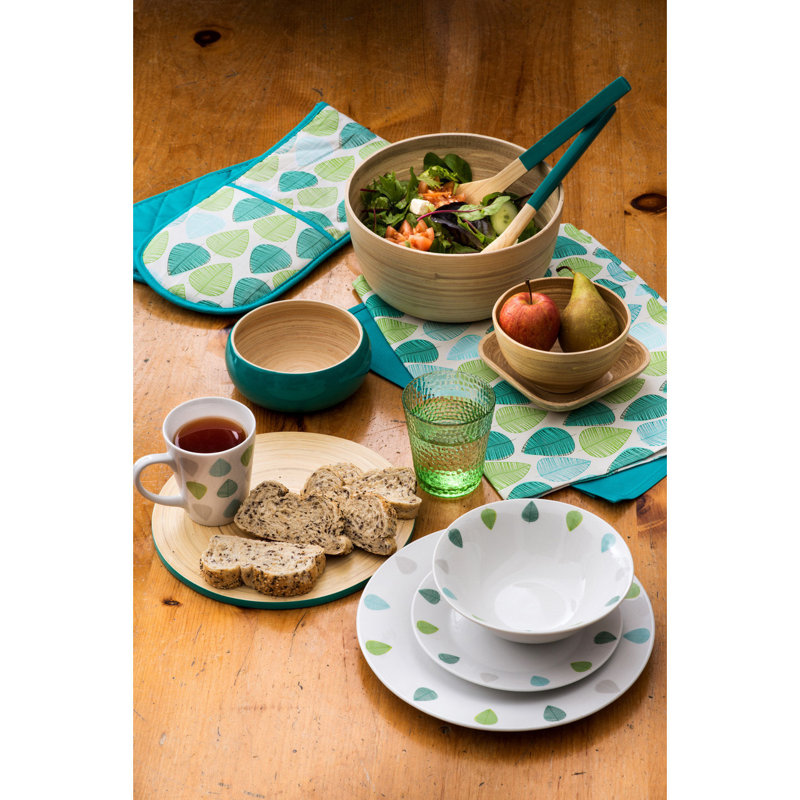 Symple Stuff Kenyatta Bamboo Serving Bowl, Natural
