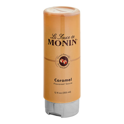 Monin 12 Fl. Oz. Sauce caramel WS-544SAUKC009B
