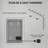 Dimmable Bathroom Mirror with LED Lights-1347102091