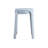 6 Colourful Plastic Seats, Grey, 24in Package Height, Dynamic Design Pack Nesting Stools, Plastic, Slip Bottom, 18.1in Grey For Adults