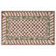 Mocha Check Rug-668449655