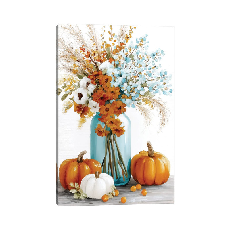 Feels Like Fall by Acorn & Ivory Designs - Gallery-Wrapped Canvas Giclée on Canvas, 30.48 cm H x 20.32 cm W x 1.905 cm D