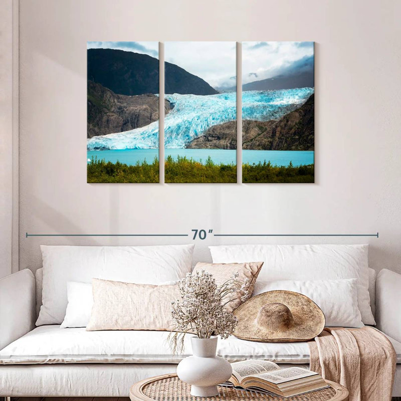 Alvord Mendenhall Glacier National Park, 28" H x 45" W