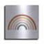 Ebern Designs «Rustic Rainbow» par Heidi Kuntz, art mural en métal-1942109231