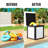 Vbal Water Resistant Resin Lockable Deck Box-91358232