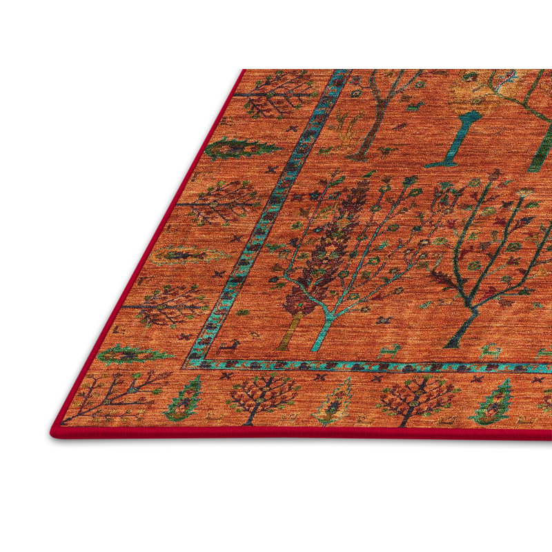 Abstract Indoor Rug, Rectangle 2' x 4'