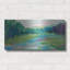 «Spring Fed Creek» par Jane Schmidt, art mural en métal, 24 po x 12 po-80209911