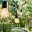 Guirlande de lumières d'extérieur incandescentes Ambience Pro de 48 pi avec 15 ampoules rétro Edison S14, résistant aux intempéries et cordon de qualité commerciale-1765148308
