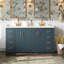 Meuble-lavabo de 30 pouces avec lavabo en céramique, structure en bois massif, tiroirs polyvalents, portes à fermeture en douceur, quincaillerie pour structure de 60 po et 30 po, espace de tiroir spacieux, rangement dissimulé, glissement en douceur-1761742238-1761742239