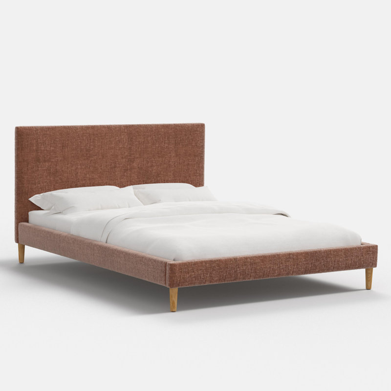 Lit plateforme Heylen Avery Pitt Loden, Double, Vert Pitt Loden