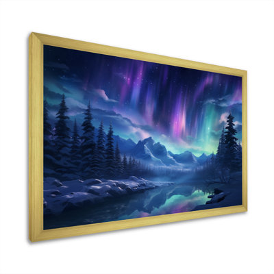 Northern Lights I On Canvas Print