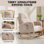 Fauteuil berçant et oscillant Beige Teddy