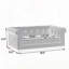 Lit rectangulaire pour petits et moyens chiens, canapé-lit surélevé durable, canapé confortable pour chien-117169634