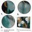 Or et expression de marbre vert - décoration murale abstraite en marbre-786907036-786907028