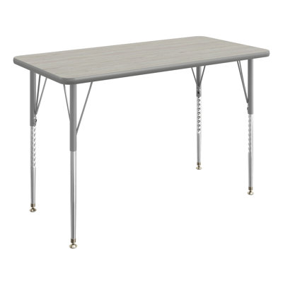 Goddard Commercial Adjustable Height Rectangular Activity Table