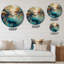 Horloge murale paysage abstrait Spirits Ocean-93383073