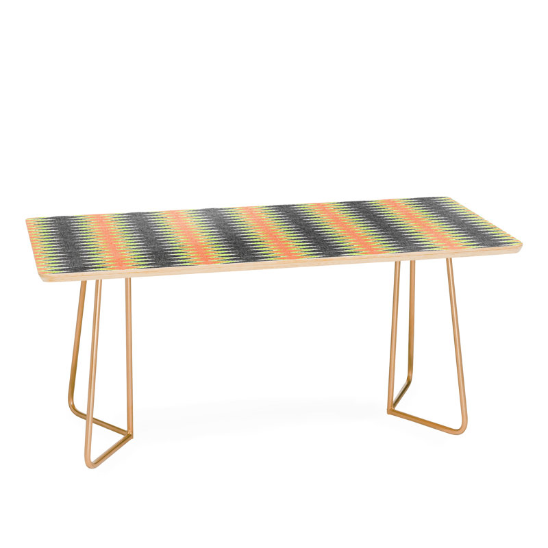 Reeve Boho Coffee Table, Gold