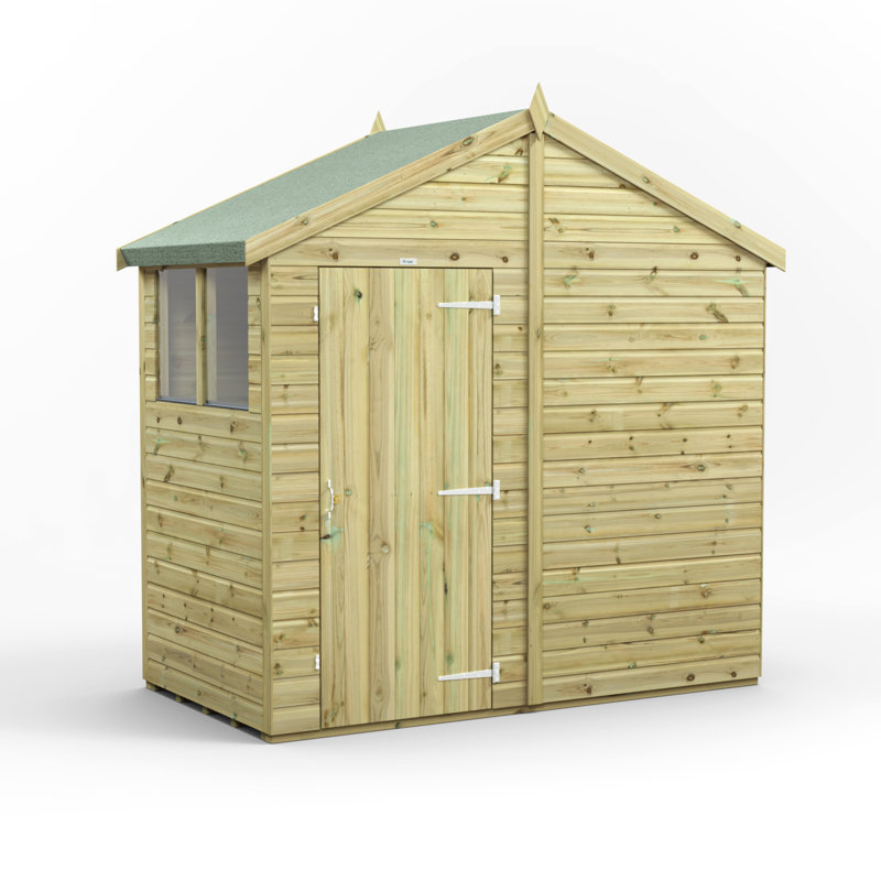 Powersheds Premium Pressure Treated Timber Apex Garden Shed