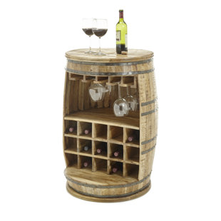 Fiasko 58cm Solid Wood Home Bar