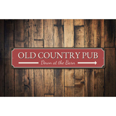 Enseigne de pub Country Country