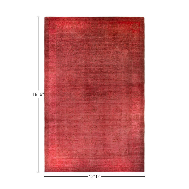 Tapis unique rose 12 pi x 18 pi 6 po Zasia