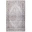 Tapis gris à transition de couleur 5 pi 3 po x 8 pi 10 po