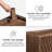 Romana Solid Mango Wood Accent Cabinet