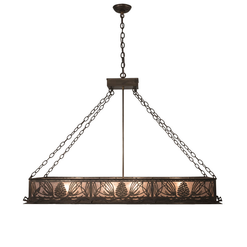 Rustic Lodge 8 - Light Chandelier