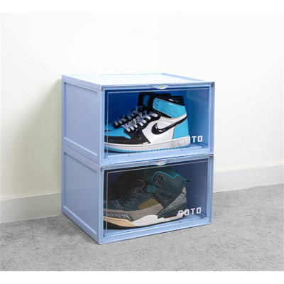 Shoe Box Storage Box Transparent Thickened(10 Pack)