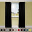 Panneau de rideau simple obscurcissant synthétique avec œillets Polen Drapery-28660144-28660142