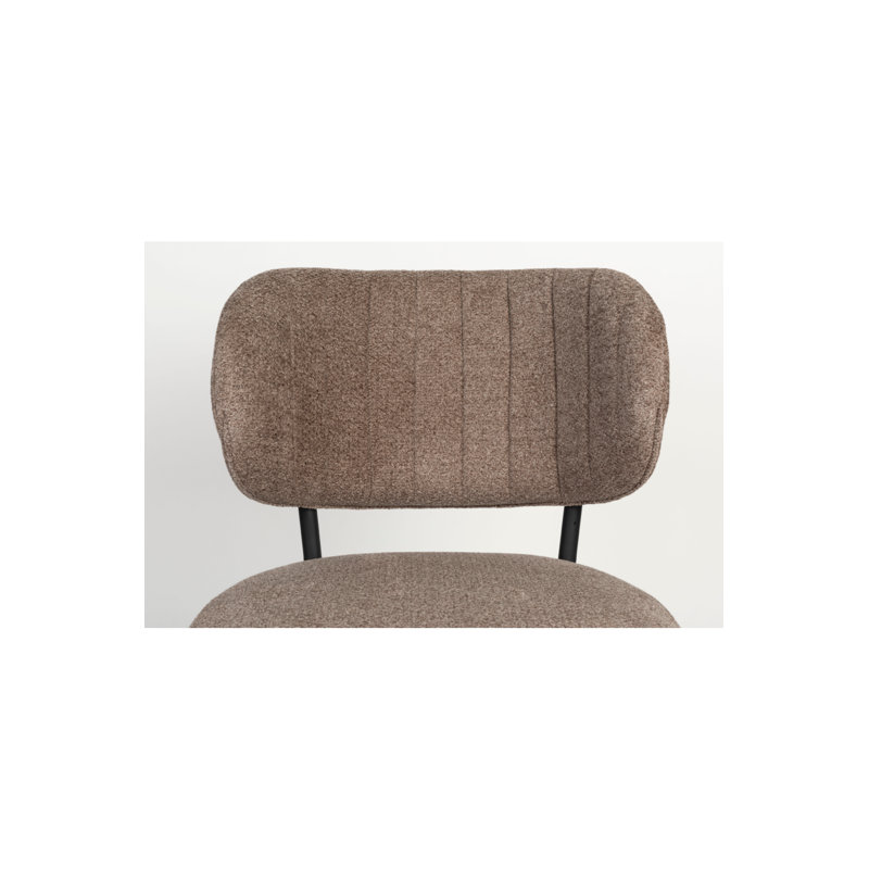 Sanne Upholstered Dining Chair, Brown