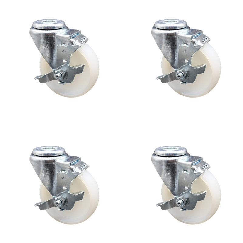 Nylon Swivel Bolt Hole Caster