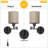 Jericka Swing Arm Sconce-1577426587