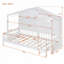 Lit maison avec tablettes-470622526