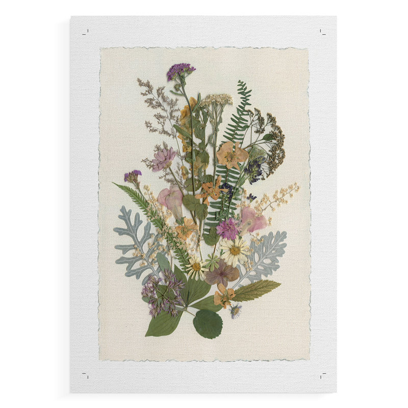 Organic Bouquet I - Impression sur toile seulement - NON-CADRE, H 36 po x l 24 po