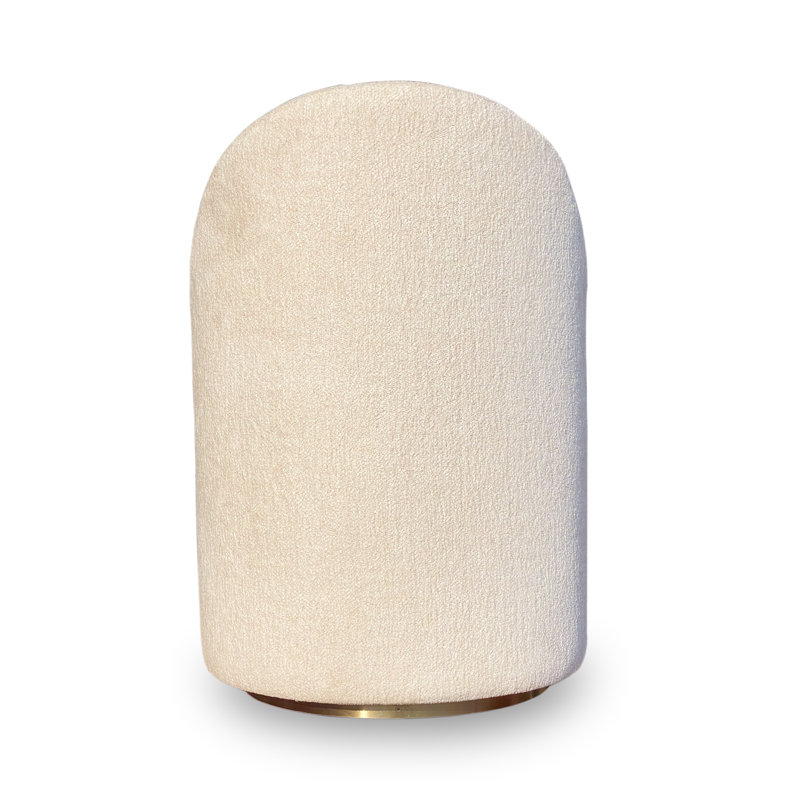 Reinolde Fully Upholstered Swivel Chair In Dune