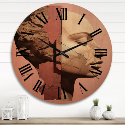 Torkelson Solid Wood Wall Clock