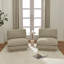 Fauteuil de chambre rembourré Woolf-1809935183