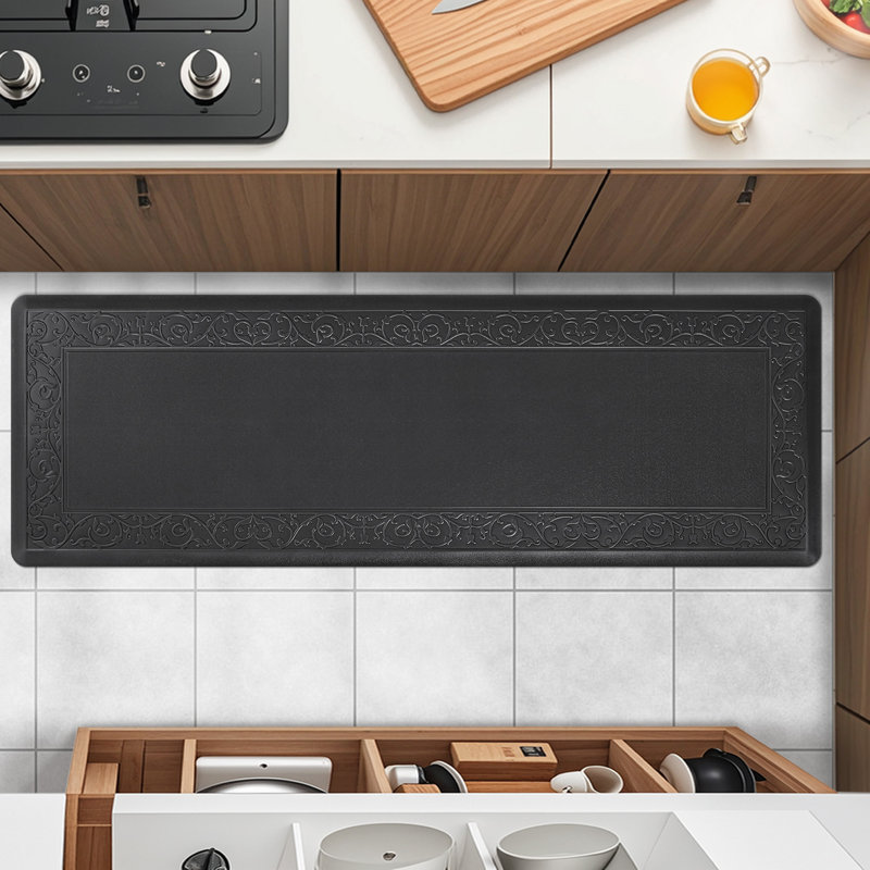 Tapis de cuisine Mindenmines, Noir