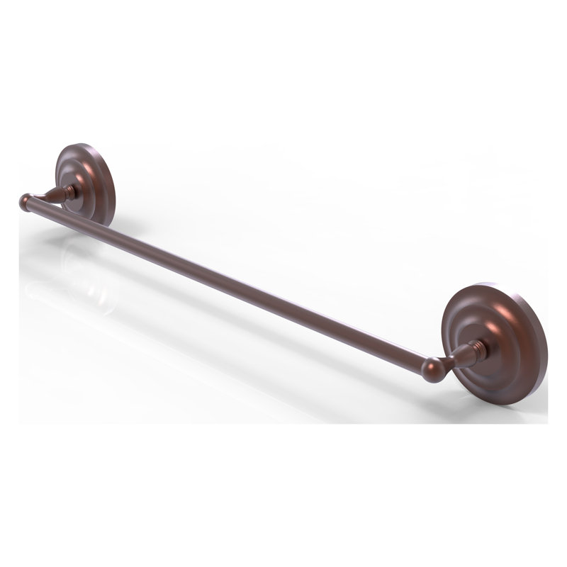 Barre à serviettes murale Leamore, 3" H x 18" L x 3" D, Cuivre antique
