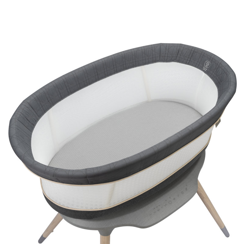 Maxi-Cosi Starling Smart Bassinet, Onyx Heritage