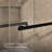 Levity Plus Less Sliding Bath Door, 61-9/16 In. H X 56-5/8 - 59-5/8 In. W, With 5/16 In.-Thick Crystal Clear Glass-71812613