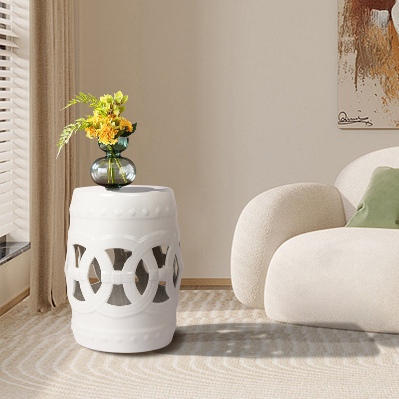 Tabouret de jardin 17 po H 17 po