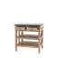 Beamond 100 cm W Kitchen Island with Marble Top