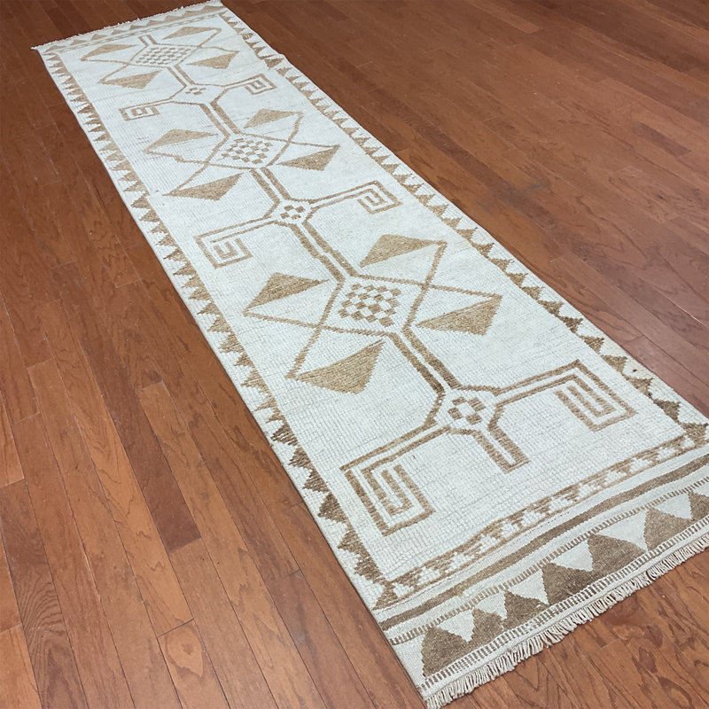 Dakota Fields Handmade Turkish Oushak Wool Runner