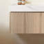 Ensemble de meuble-lavabo mural simple 48 po avec pierre frittée 48 po